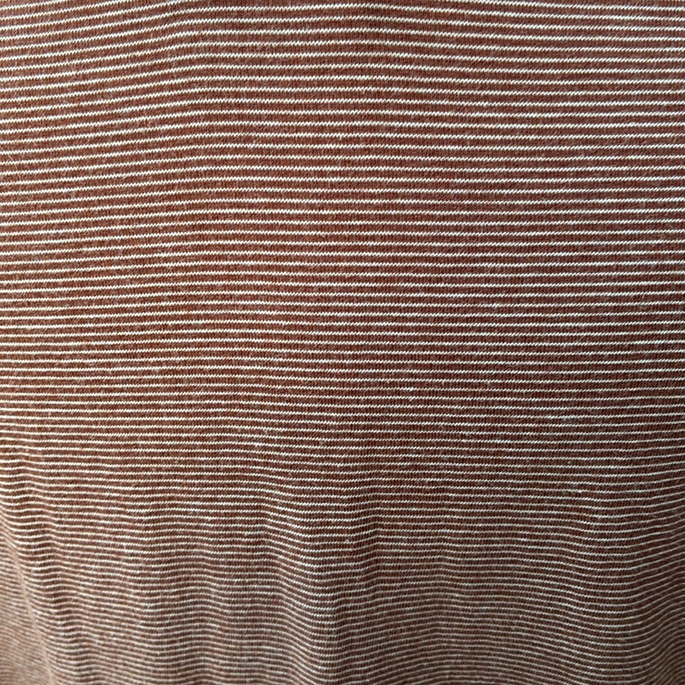 A.P.C. 100% cotton luxury European brand striped shirt from Bergdorf Goodman - Picture 8 of 10